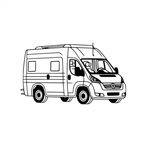 Ambulance Silhouette SVG Design | SVG Files for Cricut & Print