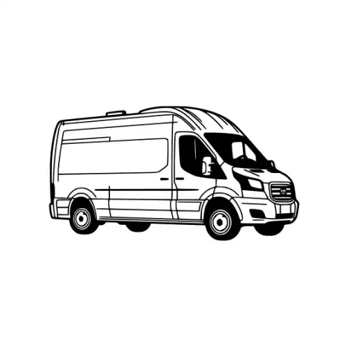 Ambulance Silhouette SVG Design | SVG Files for Cricut & Print