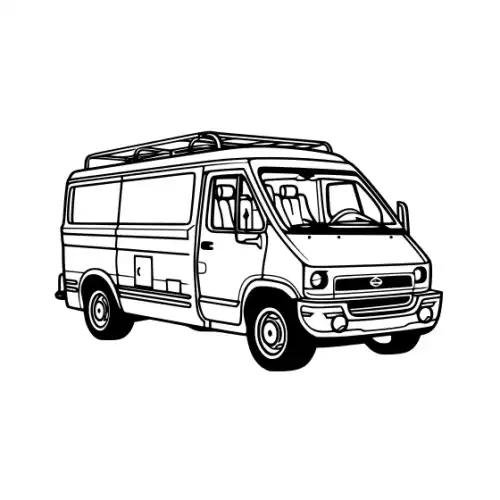 Ambulance Silhouette SVG Design | SVG Files for Cricut & Print