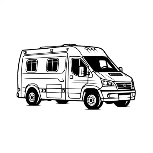 Ambulance Silhouette SVG Design | SVG Files for Cricut & Print