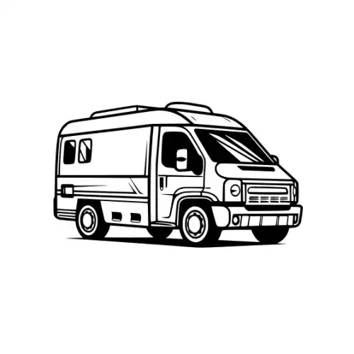 Ambulance Silhouette SVG Design | SVG Files for Cricut & Print