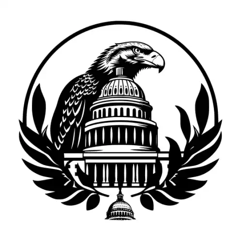 American Eagle Silhouette SVG Design | SVG Files for Cricut & Print