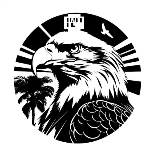 American Eagle Silhouette SVG Design | SVG Files for Cricut & Print