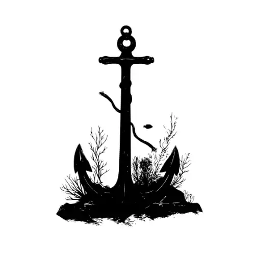 Anchor Bundle Silhouette SVG Design | SVG Files for Cricut & Print