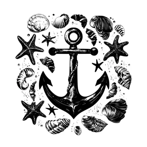 Anchor Bundle Silhouette SVG Design | SVG Files for Cricut & Print