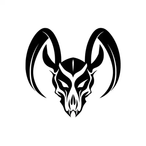 Animal Skull Silhouette SVG Design | SVG Files for Cricut & Print