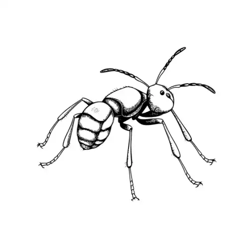 Ant Silhouette SVG Design | SVG Files for Cricut & Print