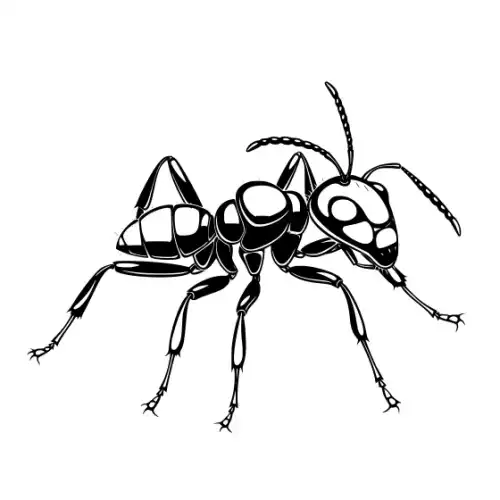 Ant Silhouette SVG Design | SVG Files for Cricut & Print