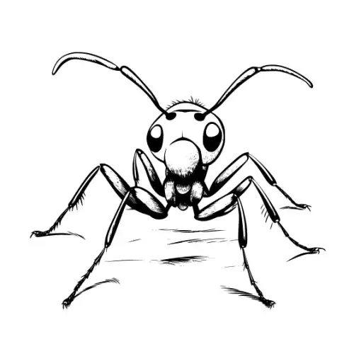 Ant Silhouette SVG Design | SVG Files for Cricut & Print