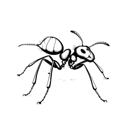 Ant Silhouette SVG Design | SVG Files for Cricut & Print