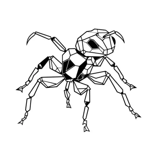 Ant Silhouette SVG Design | SVG Files for Cricut & Print