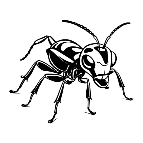 Ant Silhouette SVG Design | SVG Files for Cricut & Print