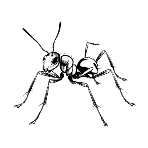Ant Silhouette SVG Design | SVG Files for Cricut & Print