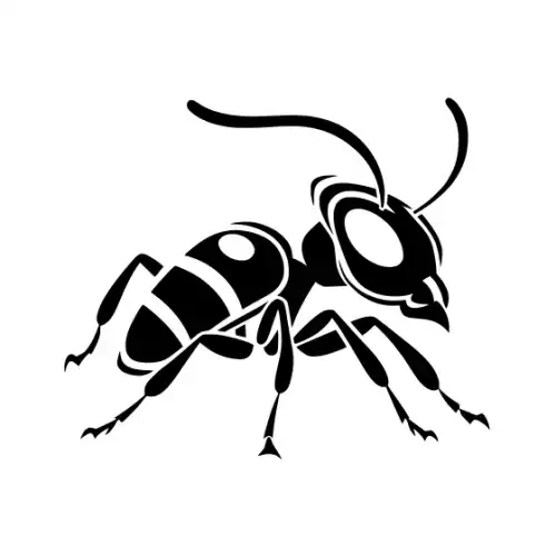Ant Silhouette SVG Design | SVG Files for Cricut & Print