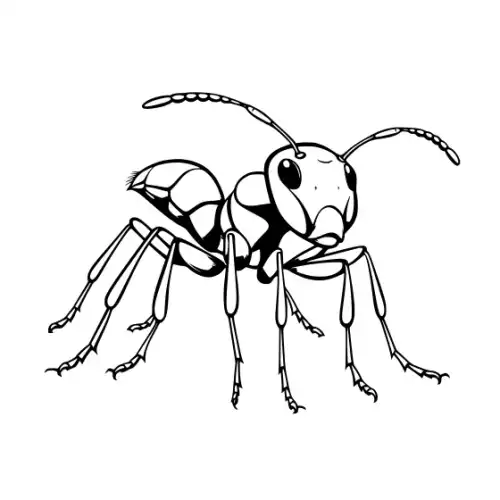 Ant Silhouette SVG Design | SVG Files for Cricut & Print