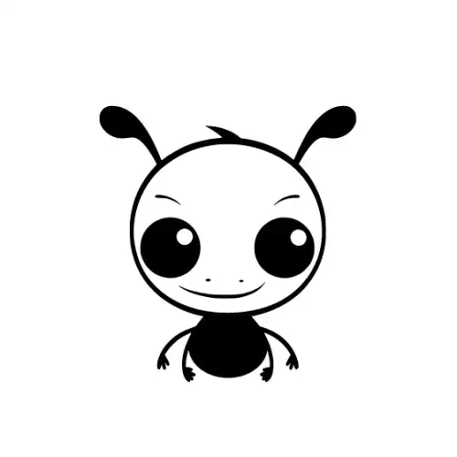 Ant Silhouette SVG Design | SVG Files for Cricut & Print