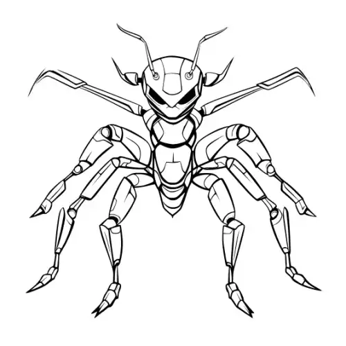 Ant Silhouette SVG Design | SVG Files for Cricut & Print