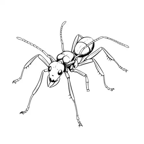Ant Silhouette SVG Design | SVG Files for Cricut & Print