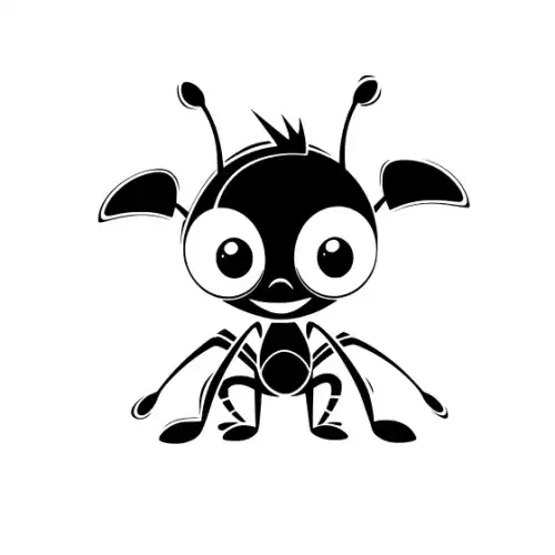 Ant Silhouette SVG Design | SVG Files for Cricut & Print