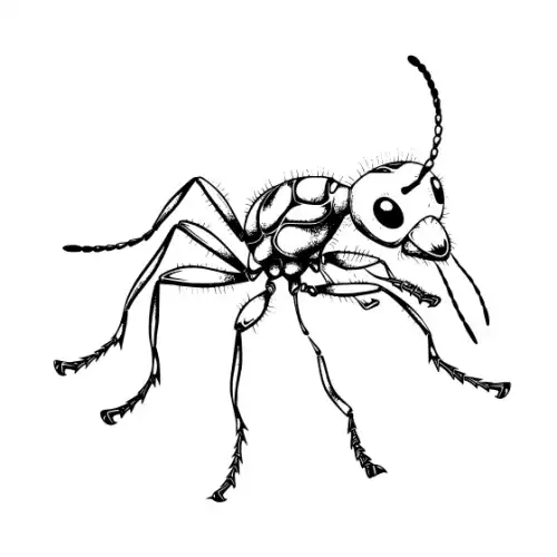 Ant Silhouette SVG Design | SVG Files for Cricut & Print