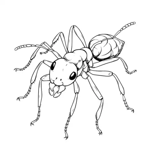 Ant Silhouette SVG Design | SVG Files for Cricut & Print