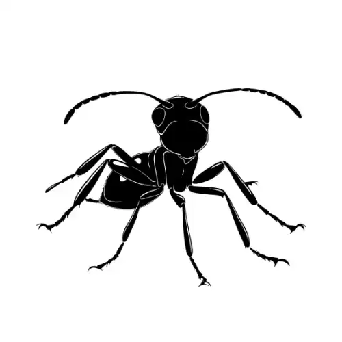 Ant Silhouette SVG Design | SVG Files for Cricut & Print