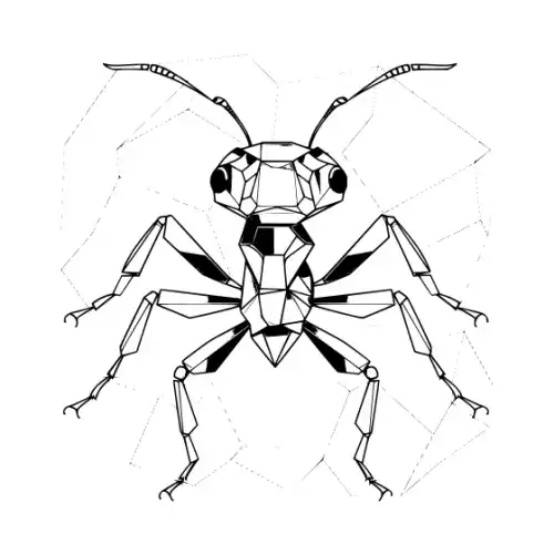 Ant Silhouette SVG Design | SVG Files for Cricut & Print