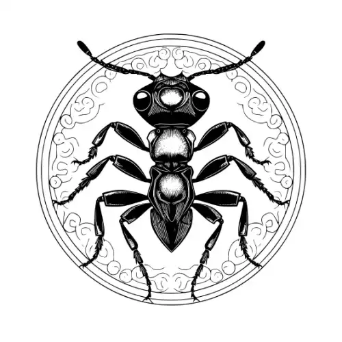 Ant Silhouette SVG Design | SVG Files for Cricut & Print