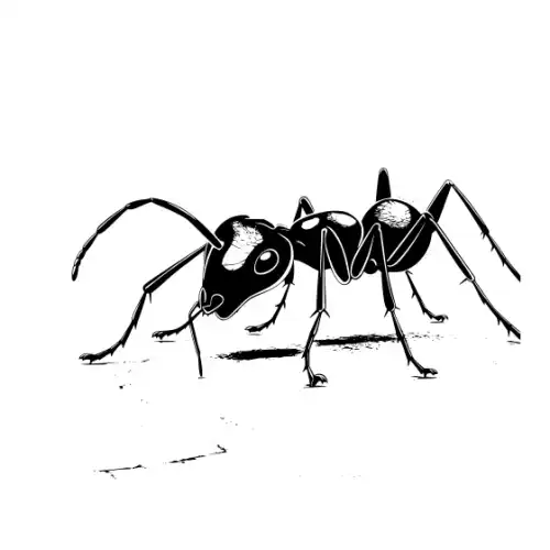 Ant Silhouette SVG Design | SVG Files for Cricut & Print