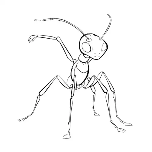 Ant Silhouette SVG Design | SVG Files for Cricut & Print