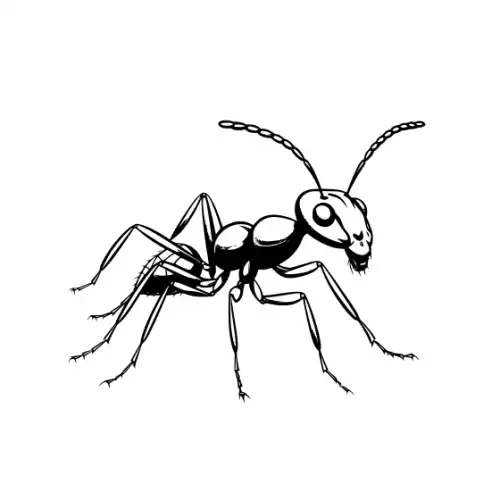 Ant Silhouette SVG Design | SVG Files for Cricut & Print