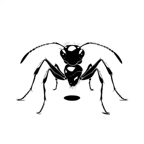 Ant Silhouette SVG Design | SVG Files for Cricut & Print