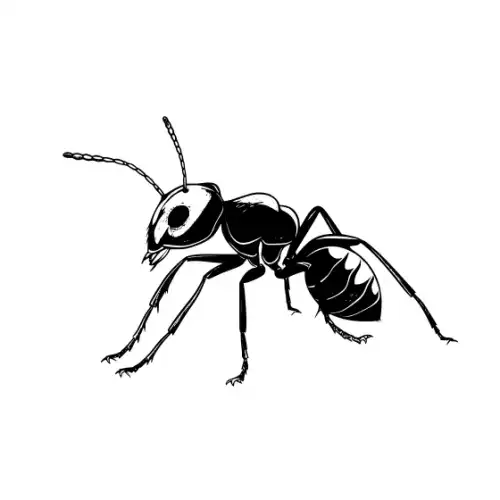 Ant Silhouette SVG Design | SVG Files for Cricut & Print