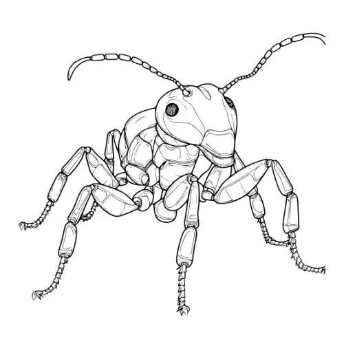 Ant Silhouette SVG Design | SVG Files for Cricut & Print