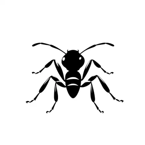 Ant Silhouette SVG Design | SVG Files for Cricut & Print