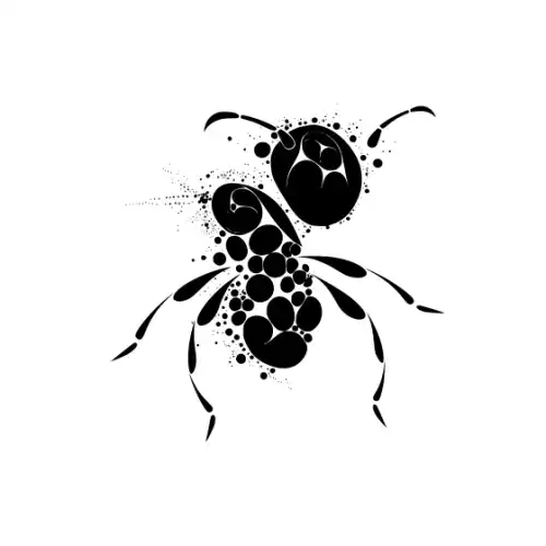 Ant Silhouette SVG Design | SVG Files for Cricut & Print