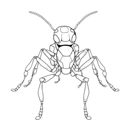 Ant Silhouette SVG Design | SVG Files for Cricut & Print