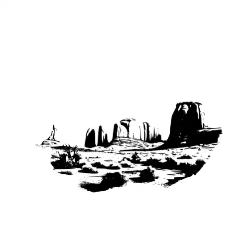 Arches National Park Silhouette SVG Design | SVG Files for Cricut & Print