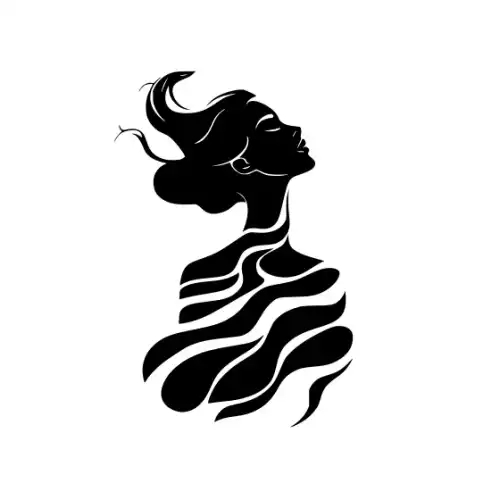 Artist Woman Silhouette SVG Design | SVG Files for Cricut & Print