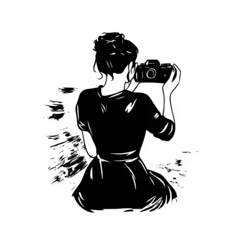 Artist Woman Silhouette SVG Design | SVG Files for Cricut & Print