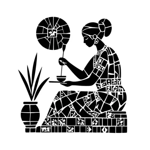 Artist Woman Silhouette SVG Design | SVG Files for Cricut & Print