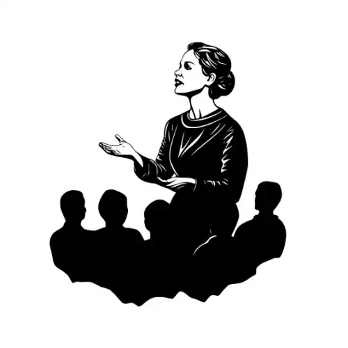 Artist Woman Silhouette SVG Design | SVG Files for Cricut & Print