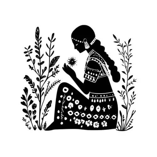 Artist Woman Silhouette SVG Design | SVG Files for Cricut & Print