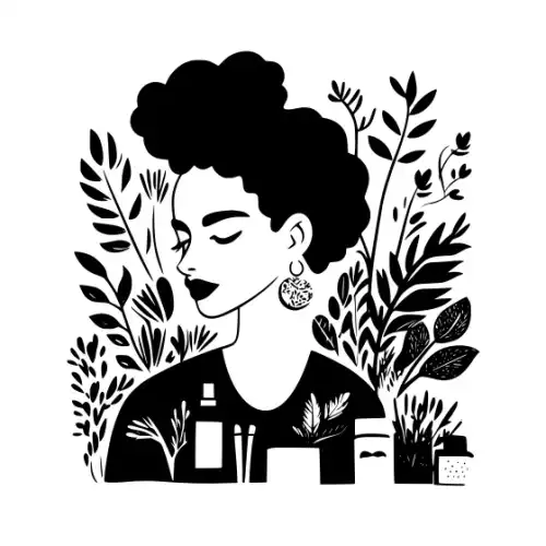 Artist Woman Silhouette SVG Design | SVG Files for Cricut & Print