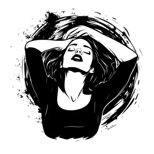 Artist Woman Silhouette SVG Design | SVG Files for Cricut & Print