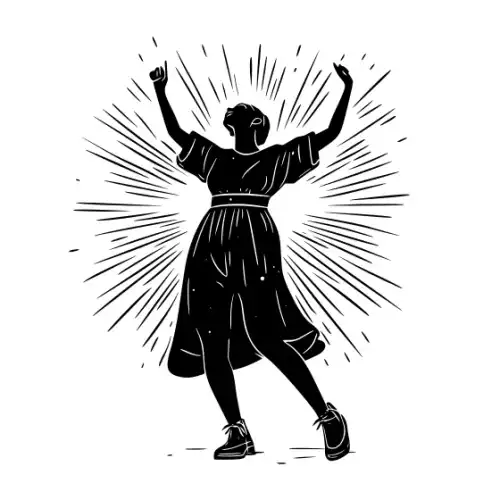 Artist Woman Silhouette SVG Design | SVG Files for Cricut & Print