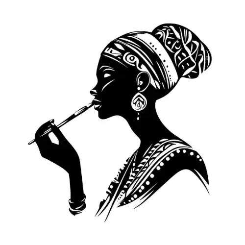 Artist Woman Silhouette SVG Design | SVG Files for Cricut & Print