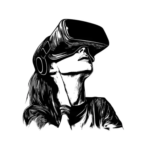 Artist Woman Silhouette SVG Design | SVG Files for Cricut & Print