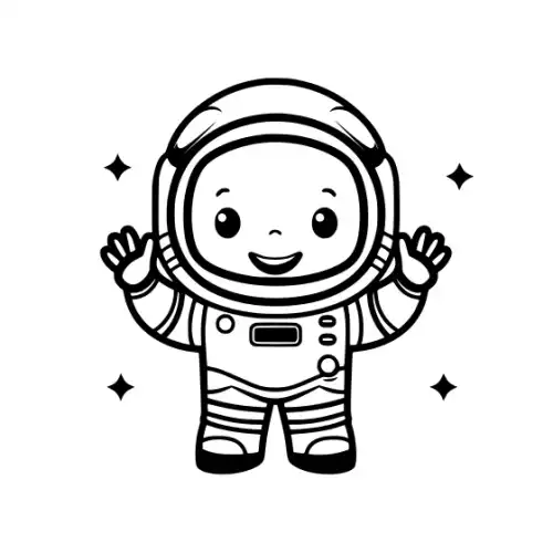 Astronaut Silhouette SVG Design | SVG Files for Cricut & Print