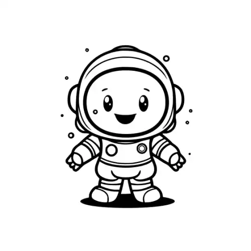Astronaut Silhouette SVG Design | SVG Files for Cricut & Print
